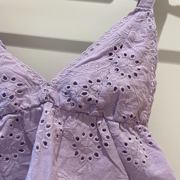 Purple Pull & Bear Tank Top - Picture 3 of 8